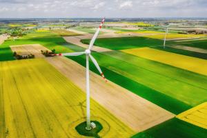 Landwirtschaft Windkraft Vogelperspektive pixabay.news