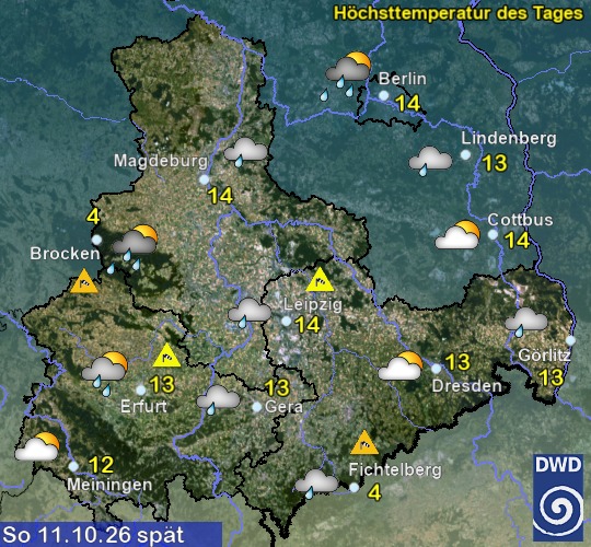 Wetter 10.10.26