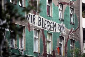 Zwangsr  umung besetztes  Haus Berlin dts.news